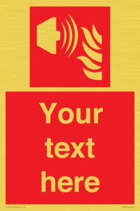 Custom Fire: Fire alarm sounder